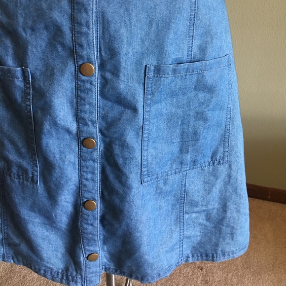 CHELSEA & VIOLET blue skirt - Picture 3 of 8